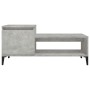 Betongrauer Couchtisch aus Sperrholz, 100 x 50 x 45 cm von vidaXL, Couchtisch - Ref: Foro24-821136, Preis: 49,04 €, Rabatt: %