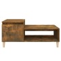 Couchtisch aus geräuchertem Eichensperrholz, 100 x 50 x 45 cm von vidaXL, Couchtisch - Ref: Foro24-821129, Preis: 53,36 €, Ra...