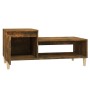 Couchtisch aus geräuchertem Eichensperrholz, 100 x 50 x 45 cm von vidaXL, Couchtisch - Ref: Foro24-821129, Preis: 53,36 €, Ra...