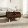 Mesa auxiliar madera contrachapada roble ahumado 50x46x35 cm de vidaXL, Mesas auxiliares - Ref: Foro24-819510, Precio: 36,60 ...