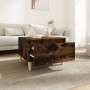 Mesa auxiliar madera contrachapada roble ahumado 50x46x35 cm de vidaXL, Mesas auxiliares - Ref: Foro24-819510, Precio: 36,92 ...