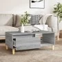 Sonoma gray plywood coffee table 90x50x36.5 cm by vidaXL, Coffee table - Ref: Foro24-821050, Price: 73,41 €, Discount: %
