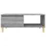 Sonoma-Couchtisch aus grauem Sperrholz, 90 x 50 x 36,5 cm von vidaXL, Couchtisch - Ref: Foro24-821050, Preis: 73,41 €, Rabatt: %