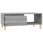 Sonoma gray plywood coffee table 90x50x36.5 cm by vidaXL, Coffee table - Ref: Foro24-821050, Price: 73,41 €, Discount: %