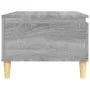 Sonoma gray plywood coffee table 90x50x36.5 cm by vidaXL, Coffee table - Ref: Foro24-821050, Price: 73,41 €, Discount: %