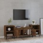 TV-Schrank aus braunem Eichensperrholz, 160 x 35 x 55 cm von vidaXL, TV-Möbel - Ref: Foro24-821203, Preis: 99,85 €, Rabatt: %