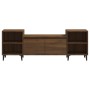 TV-Schrank aus braunem Eichensperrholz, 160 x 35 x 55 cm von vidaXL, TV-Möbel - Ref: Foro24-821203, Preis: 99,85 €, Rabatt: %