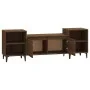 TV-Schrank aus braunem Eichensperrholz, 160 x 35 x 55 cm von vidaXL, TV-Möbel - Ref: Foro24-821203, Preis: 98,02 €, Rabatt: %