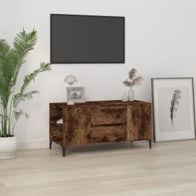 TV-Schrank aus geräuchertem Eichensperrholz, 102 x 44,5 x 50 cm von vidaXL, TV-Möbel - Ref: Foro24-819609, Preis: 60,92 €, Ra...