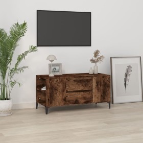 TV-Schrank aus geräuchertem Eichensperrholz, 102 x 44,5 x 50 cm von vidaXL, TV-Möbel - Ref: Foro24-819609, Preis: 72,41 €, Ra...