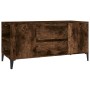 TV-Schrank aus geräuchertem Eichensperrholz, 102 x 44,5 x 50 cm von vidaXL, TV-Möbel - Ref: Foro24-819609, Preis: 72,41 €, Ra...