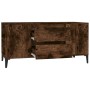 TV-Schrank aus geräuchertem Eichensperrholz, 102 x 44,5 x 50 cm von vidaXL, TV-Möbel - Ref: Foro24-819609, Preis: 72,41 €, Ra...