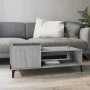 Mesa de centro madera contrachapada gris Sonoma 100x50x45 cm de vidaXL, Mesas de centro - Ref: Foro24-821138, Precio: 50,26 €...