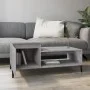 Mesa de centro madera contrachapada gris Sonoma 100x50x45 cm de vidaXL, Mesas de centro - Ref: Foro24-821138, Precio: 50,26 €...
