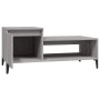 Mesa de centro madera contrachapada gris Sonoma 100x50x45 cm de vidaXL, Mesas de centro - Ref: Foro24-821138, Precio: 50,63 €...