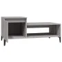 Mesa de centro madera contrachapada gris Sonoma 100x50x45 cm de vidaXL, Mesas de centro - Ref: Foro24-821138, Precio: 50,26 €...