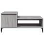 Sonoma-Couchtisch aus grauem Sperrholz, 100 x 50 x 45 cm von vidaXL, Couchtisch - Ref: Foro24-821138, Preis: 50,63 €, Rabatt: %