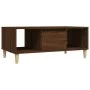Couchtisch aus braunem Eichensperrholz, 90 x 50 x 36,5 cm von vidaXL, Couchtisch - Ref: Foro24-821067, Preis: 46,48 €, Rabatt: %