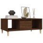Oak brown plywood coffee table 90x50x36.5 cm by vidaXL, Coffee table - Ref: Foro24-821067, Price: 46,48 €, Discount: %