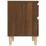 Nachttisch aus brauner Eiche, 40x35x50 cm von vidaXL, Schließfächer und Lagerschränke - Ref: Foro24-821840, Preis: 42,06 €, R...