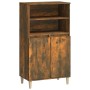 Hohe Anrichte aus geräuchertem Eichensperrholz 60x36x110 cm von vidaXL, Sideboards - Ref: Foro24-821225, Preis: 78,38 €, Raba...