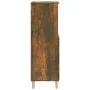 Hohe Anrichte aus geräuchertem Eichensperrholz 60x36x110 cm von vidaXL, Sideboards - Ref: Foro24-821225, Preis: 77,45 €, Raba...