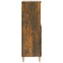 Hohe Anrichte aus geräuchertem Eichensperrholz 60x36x110 cm von vidaXL, Sideboards - Ref: Foro24-821225, Preis: 78,38 €, Raba...
