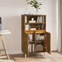 Hohe Anrichte aus geräuchertem Eichensperrholz 60x36x110 cm von vidaXL, Sideboards - Ref: Foro24-821225, Preis: 77,45 €, Raba...