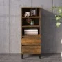 Aparador alto madera contrachapada roble ahumado 40x36x110 cm by vidaXL, Sideboards - Ref: Foro24-821249, Price: 62,47 €, Dis...