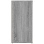 Aparador de madera contrachapada gris Sonoma 100x30x59,5 cm