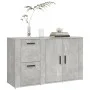 Aparador de madera contrachapada gris hormigón 100x33x59,5 cm de vidaXL, Aparadores - Ref: Foro24-821000, Precio: 106,46 €, D...