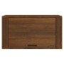 Oak brown pine wood wall shoe rack furniture 70x35x38 cm by vidaXL, Shoe racks and shoe organizers - Ref: Foro24-821019, Pric...