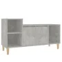 Mueble para TV madera contrachapada gris hormigón 100x35x55 cm de vidaXL, Muebles TV - Ref: Foro24-821176, Precio: 56,17 €, D...