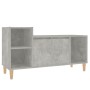 TV-Schrank aus betongrauem Sperrholz, 100 x 35 x 55 cm von vidaXL, TV-Möbel - Ref: Foro24-821176, Preis: 56,80 €, Rabatt: %