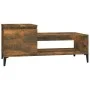 Smoked oak plywood coffee table 100x50x45 cm by vidaXL, Coffee table - Ref: Foro24-821137, Price: 48,84 €, Discount: %