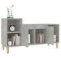 TV-Schrank aus betongrauem Sperrholz, 100 x 35 x 55 cm von vidaXL, TV-Möbel - Ref: Foro24-821176, Preis: 56,80 €, Rabatt: %