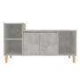 Mueble para TV madera contrachapada gris hormigón 100x35x55 cm de vidaXL, Muebles TV - Ref: Foro24-821176, Precio: 56,71 €