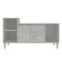 Mueble para TV madera contrachapada gris hormigón 100x35x55 cm de vidaXL, Muebles TV - Ref: Foro24-821176, Precio: 56,17 €, D...