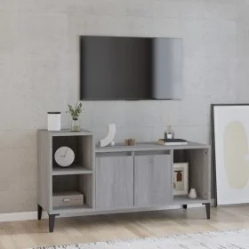 Mueble de TV madera contrachapada gris Sonoma 100x35x55 cm de vidaXL, Muebles TV - Ref: Foro24-821186, Precio: 65,41 €, Descu...