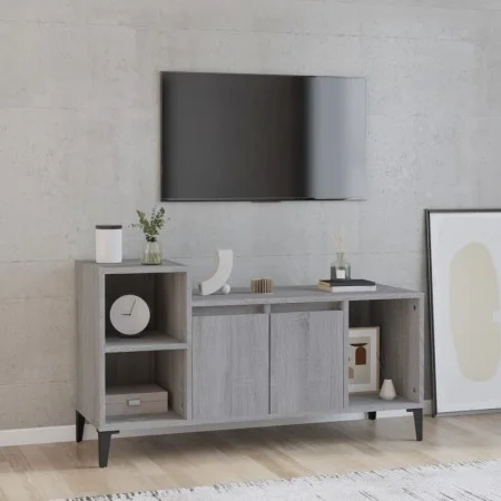TV-Schrank aus grauem Sonoma-Sperrholz, 100 x 35 x 55 cm von vidaXL, TV-Möbel - Ref: Foro24-821186, Preis: 65,41 €, Rabatt: %