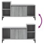 TV-Schrank aus grauem Sonoma-Sperrholz, 100 x 35 x 55 cm von vidaXL, TV-Möbel - Ref: Foro24-821186, Preis: 66,22 €, Rabatt: %