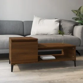 Couchtisch aus braunem Eichensperrholz, 100 x 50 x 45 cm von vidaXL, Couchtisch - Ref: Foro24-821139, Preis: 47,84 €, Rabatt: %