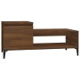 Mesa de centro madera contrachapada roble marrón 100x50x45 cm de vidaXL, Mesas de centro - Ref: Foro24-821139, Precio: 47,84 ...
