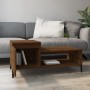 Mesa de centro madera contrachapada roble marrón 100x50x45 cm de vidaXL, Mesas de centro - Ref: Foro24-821139, Precio: 47,84 ...