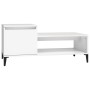Couchtisch aus weißem Sperrholz, 100 x 50 x 45 cm von vidaXL, Couchtisch - Ref: Foro24-821132, Preis: 50,70 €, Rabatt: %
