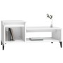Couchtisch aus weißem Sperrholz, 100 x 50 x 45 cm von vidaXL, Couchtisch - Ref: Foro24-821132, Preis: 50,70 €, Rabatt: %