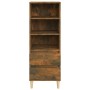 Hohes Sideboard aus geräuchertem Eichensperrholz, 40 x 36 x 110 cm von vidaXL, Sideboards - Ref: Foro24-821241, Preis: 54,75 ...