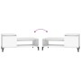 Couchtisch aus weißem Sperrholz, 100 x 50 x 45 cm von vidaXL, Couchtisch - Ref: Foro24-821132, Preis: 50,70 €, Rabatt: %