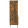 Aparador alto madera contrachapada roble ahumado 40x36x110 cm de vidaXL, Aparadores - Ref: Foro24-821241, Precio: 54,68 €, De...