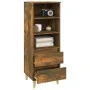 Hohes Sideboard aus geräuchertem Eichensperrholz, 40 x 36 x 110 cm von vidaXL, Sideboards - Ref: Foro24-821241, Preis: 54,05 ...